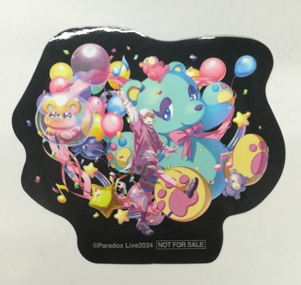Paradox Live 三洲寺甘太郎 幻影 POP UP SHOP 特典 幻影ダイカットステ