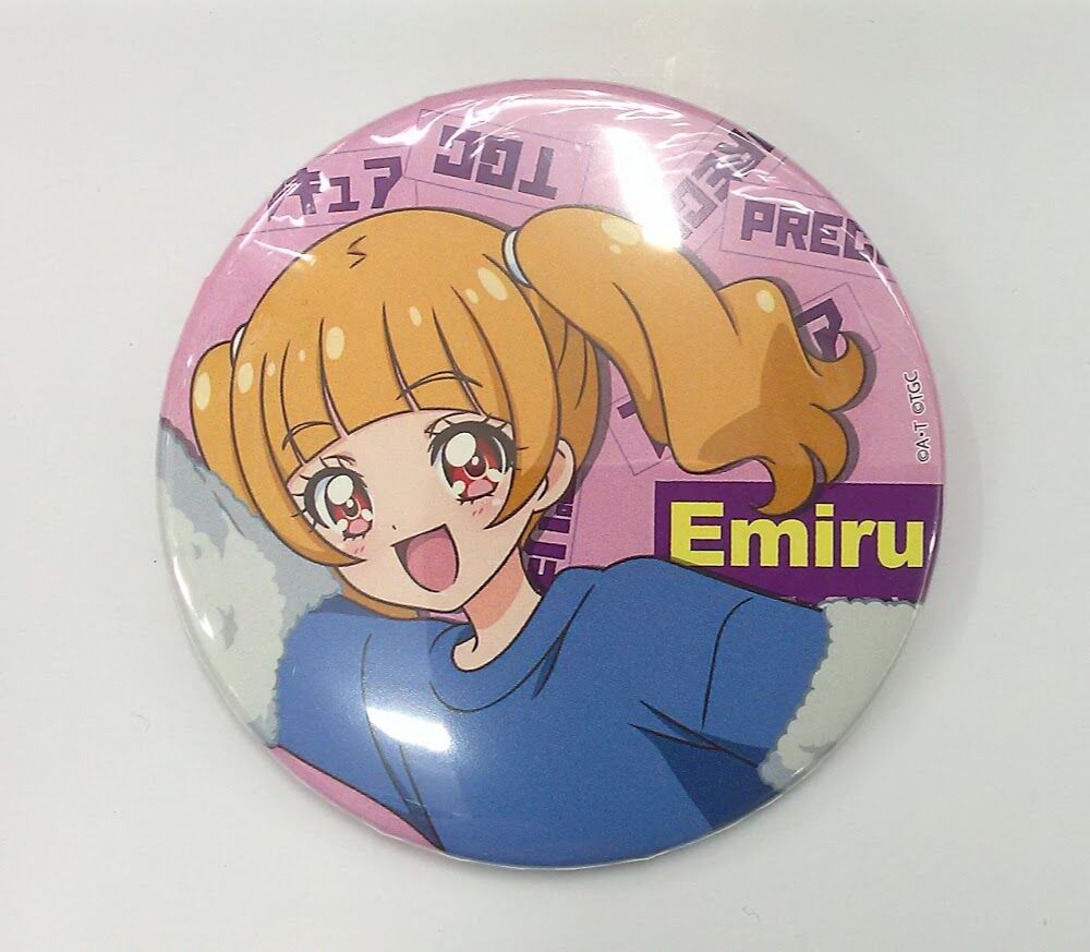 キュアマシェリ 愛崎えみる 缶バッジ プリキュア TGC 【公式通販】
