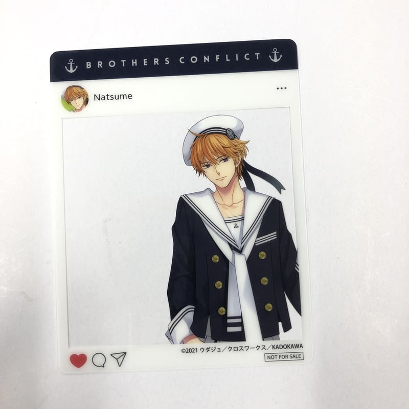 BROTHERS CONFLICT 朝日奈棗 クリアカード | K-BOOKS 池袋 2次元グ