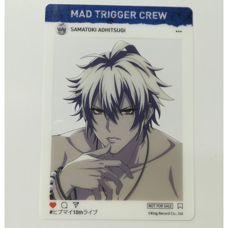 ヒプノシスマイク ヨコハマ キッチンカー SNS風クリアカード左馬刻 銃