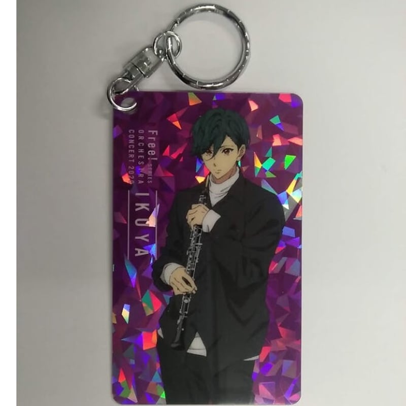 Free! DF オケコン ラメキーホルダー ホログラムカードキーホルダー 郁弥 Free! DF オケコン ラメキーホルダー ホログラムカード