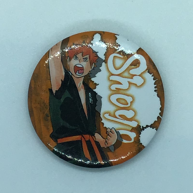 ハイキュー 缶バッジ 日向翔陽 ハイキュー!! 日向 翔陽 HAIKYU FIGHTER TheMOVIE 缶バッジコレクショ