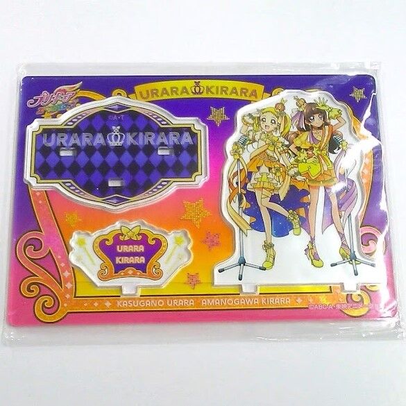 プリキュアオールスターズ アイドルプリキュア アクリルスタンド うらら☆きらら プリキュアオールスターズ アイドルプリキュア アクリルスタンド