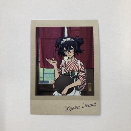 文豪ストレイドッグス 　レトロブロマイド　泉鏡花