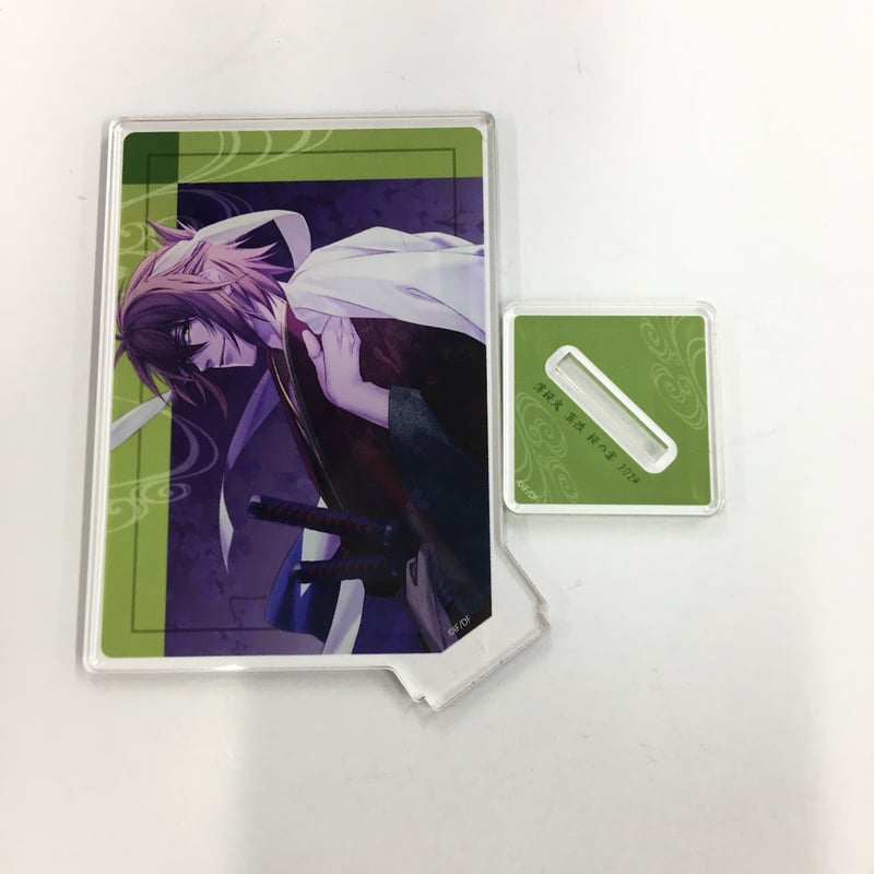 薄桜鬼　桜の宴　アクリルスタンド　カード　アクスタ　アクカ　沖田　2点セット 薄桜鬼 桜の宴 アクリルスタンド カード アクスタ アクカ 沖田 2点セット