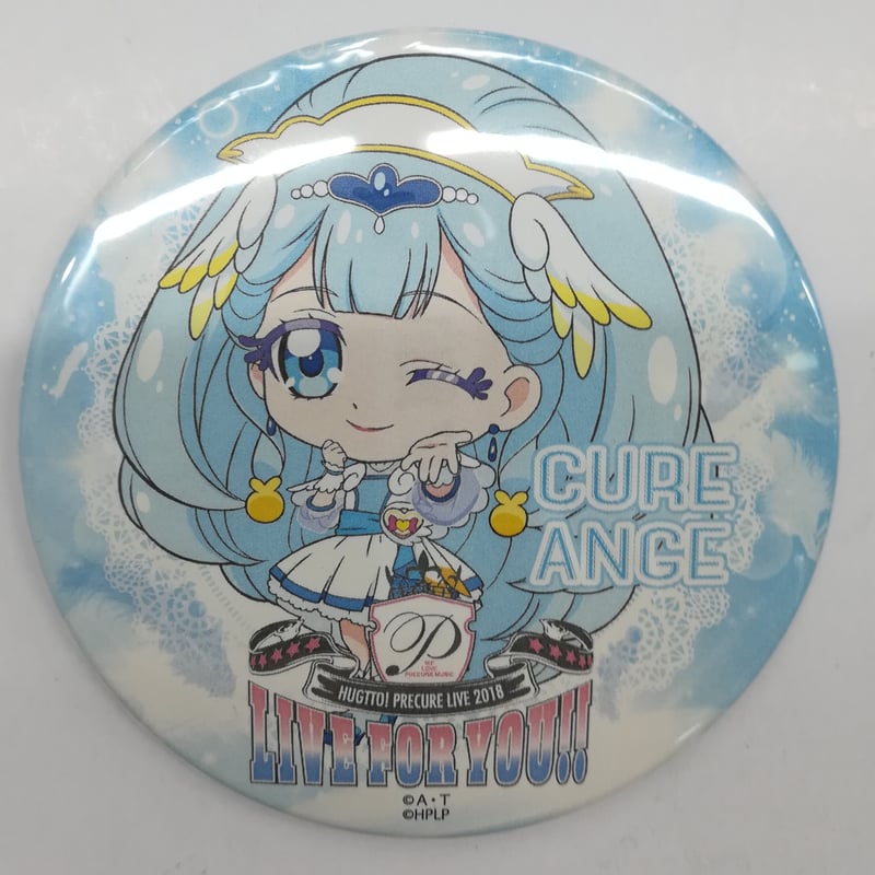 プリキュア　缶バッジ　全プリキュアLIVE　キュアアンジュ プリキュア全プリキュアLIVE缶バッジキュアアンジュ