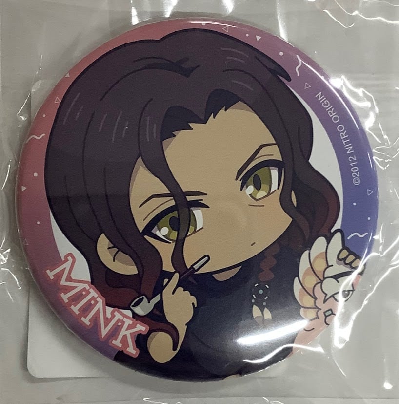 DRAMAtical Murder』 DMM スクラッチ 缶バッジ ミンク 【BLグッズ