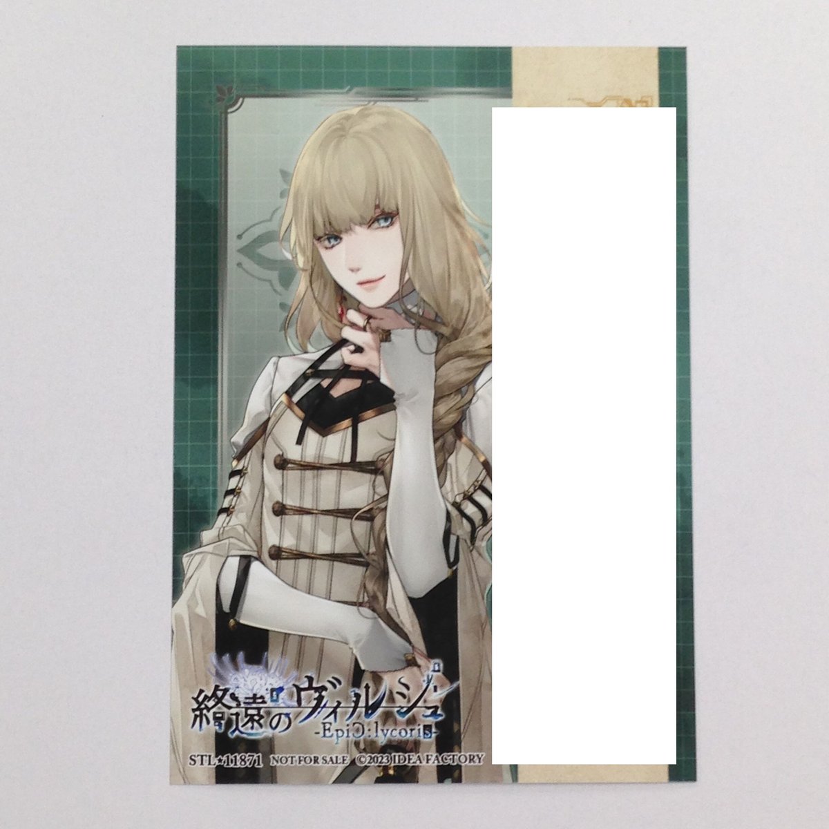 終遠のヴィルシュ リュカ ブロマイド | K-BOOKS 池袋 2次元グッズ通販