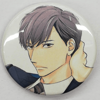 Luria 『真夜中の俺を見て』 emo cafe ハート缶バッジ 荻野【BLグッズ