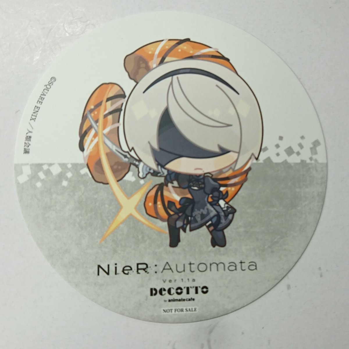 ニーアオートマタ アクリルコースター ニーア 2B NieR:Automata Ver1.1a × デコット コースター | K-B