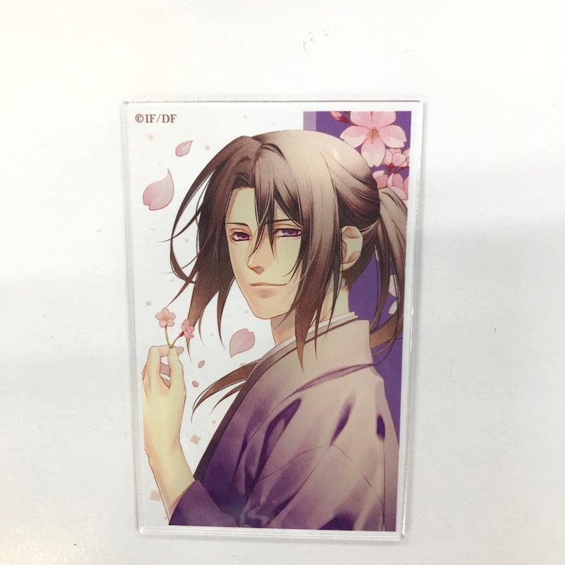 薄桜鬼 AGF あたり 土方歳三 アクリルブロマイド アクリルカード くじ