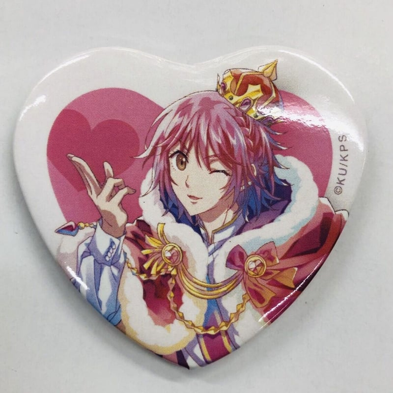 美男高校地球防衛部 蔵王立 PALE TONE ハート 缶バッジ 美男高校 地球防衛部 LOVE PALE TONE 缶バッジ 蔵王 立 劇場版 美男