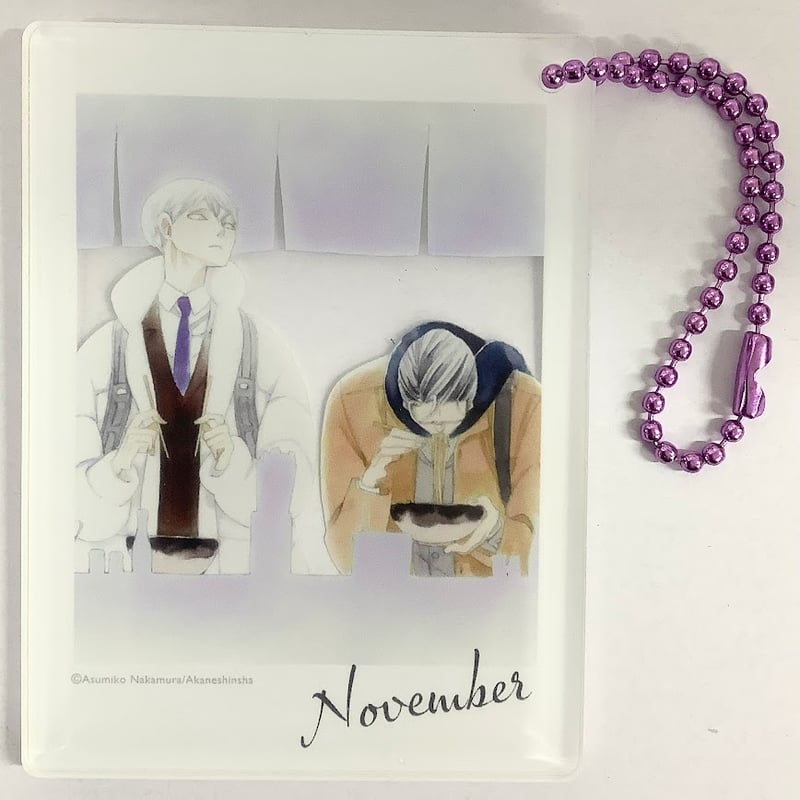 中村明日美子 同級生 アクリルキーホルダー 中村明日美子 『同級生』 「blanc」原画展 SNS風おでかけ アクリル