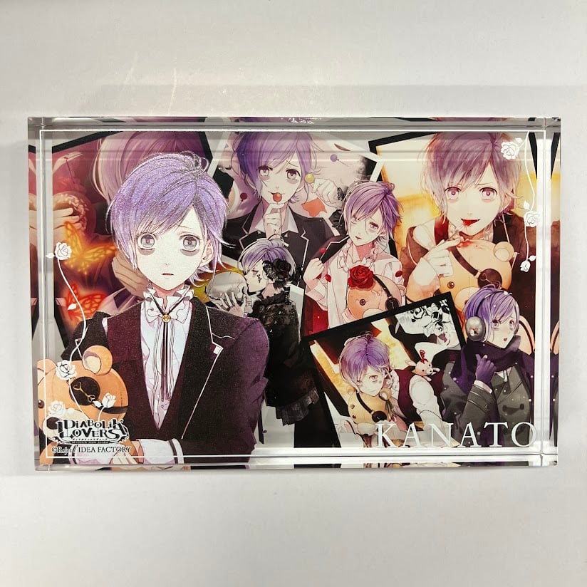 イタミ有】DIABOLIK LOVERS 逆巻カナト メモリアルアクリルブロック