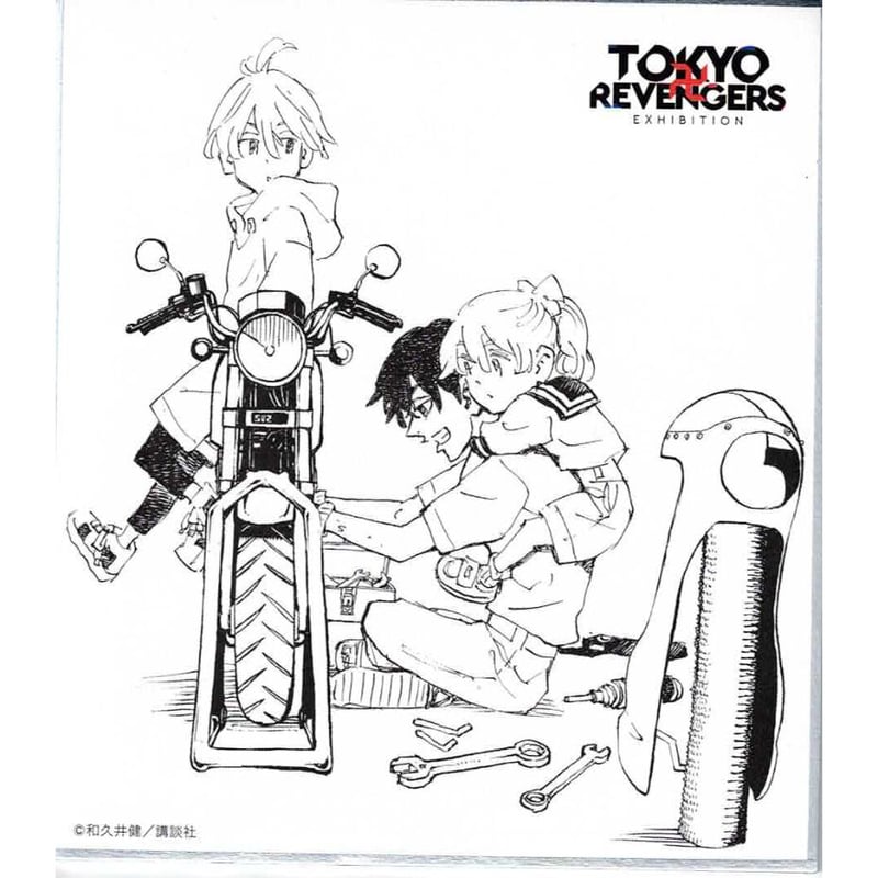 東京リベンジャーズ 佐野 万次郎＆佐野 エマ＆佐野 真一郎 ミニ色紙