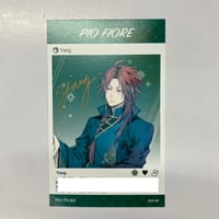 【色あせ有】ピオフィオーレの晩鐘　楊　署名入りメッセージカード