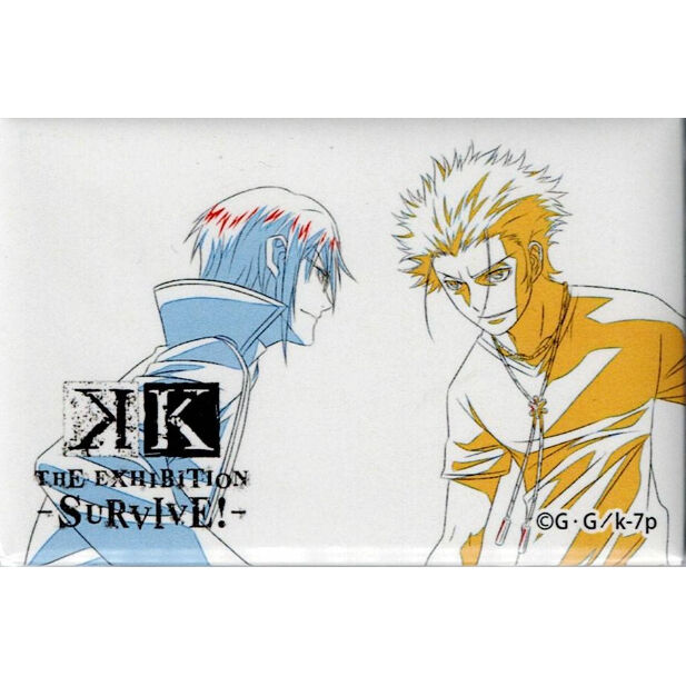 K The exhibition Survive 複製原画 缶バッジ Amazon.co.jp: K THE EXHIBITION SURVIVE 複製原画缶バッジ 伏見