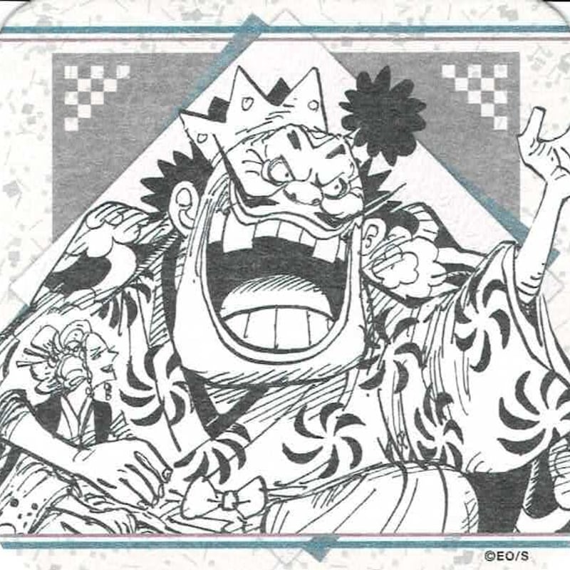 ONE PIECE 黒炭オロチ アートコースター 第3弾 | K-BOOKS 池袋