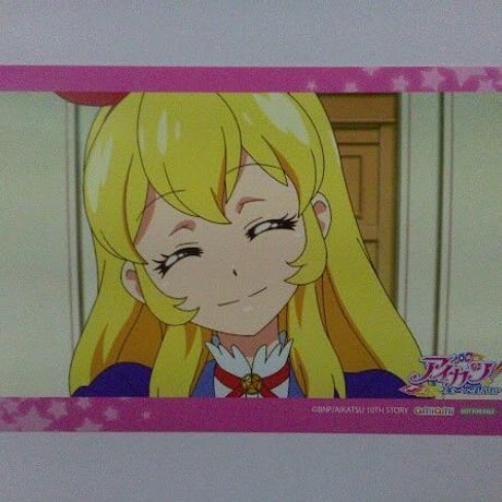 アイカツ 星宮いちご アクリルスタンド 缶バッジ ポストカード グッズ アイカツ 星宮いちご アクリルスタンド 缶バッジ ポストカード