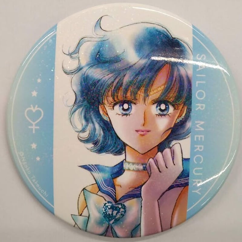 さんコラボ ドラッグマーキュリー （セーラームーン』 缶バッジ 