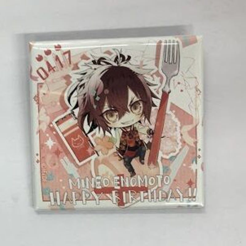 Collar×Malice 榎本峰雄 缶バッジ | K-BOOKS 池袋 2次元グッズ通販