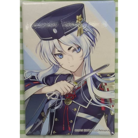 刀剣乱舞 五周年記念祝画スクエア缶バッジ 白山吉光 刀剣乱舞 五周年記念祝画スクエア缶バッジ 白山吉光