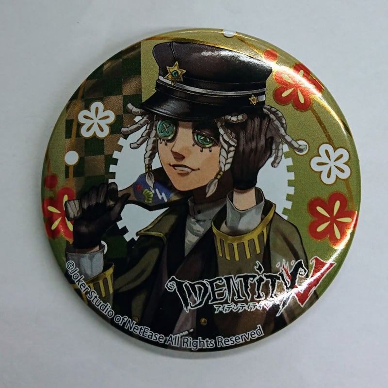 第五人格　缶バッジ　囚人　初詣　正月　缶バッジ 第五人格 初詣 2021 in マルイ&ハンズ&ヴィレヴァン 新春限定キラキラ