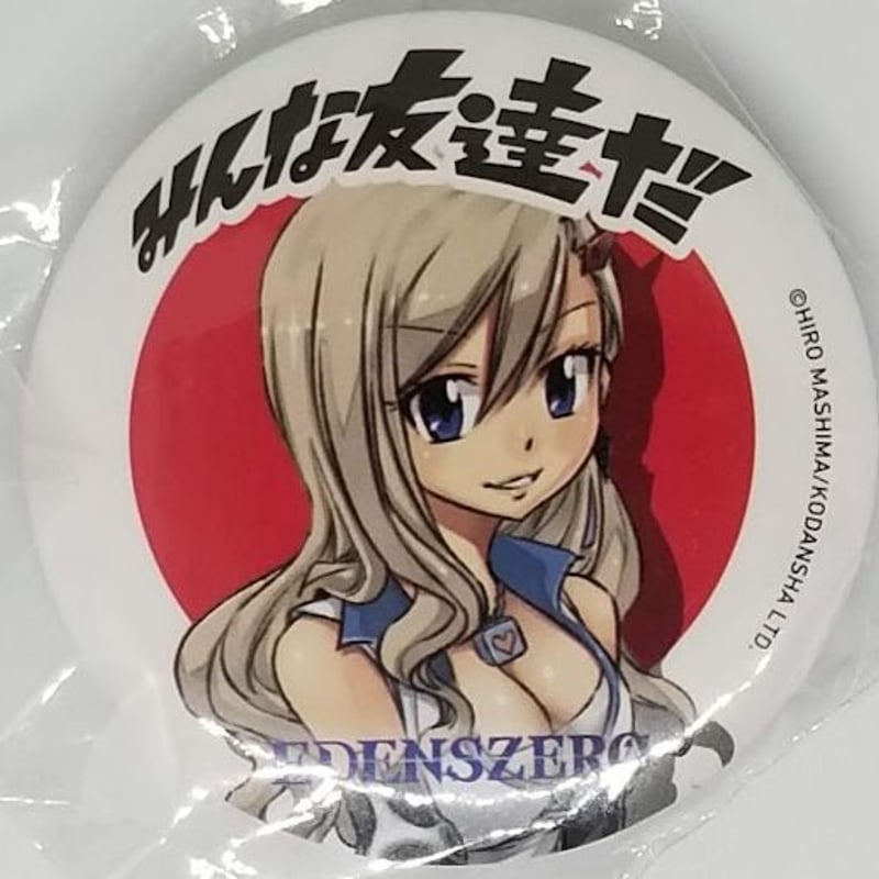 Mashima HERO'S 缶バッジ　レベッカ Mashima HERO'S 缶バッジレベッカ