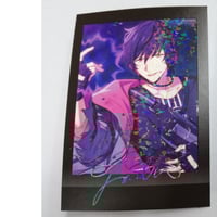 アイカツスターズ！ グリッターガラポン 騎咲レイ C賞 クリアポスト