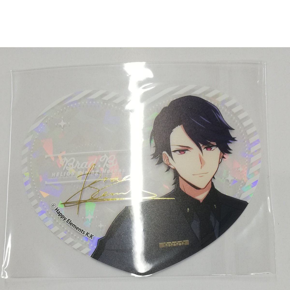 エリオス ブラッド・ビームス AGF2019 缶バッジ 制服ver