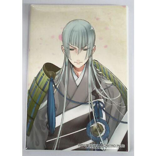 刀剣乱舞 江雪左文字 スクエア缶バッジコレクション 跪座 | K-BOOKS