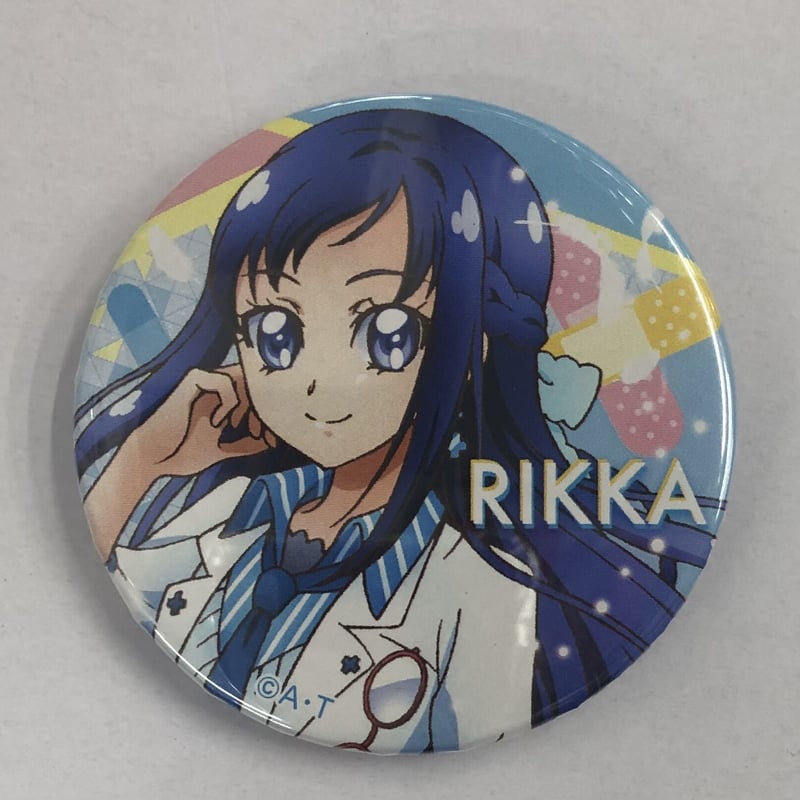 裏面サビ有】ドキドキ！プリキュア 菱川六花 缶バッジ | K-BOOKS 池袋