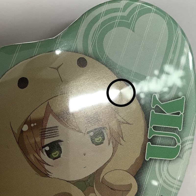 傷み有り】日丸屋秀和 『ヘタリア』 ハート型 缶バッジ イギリス | K