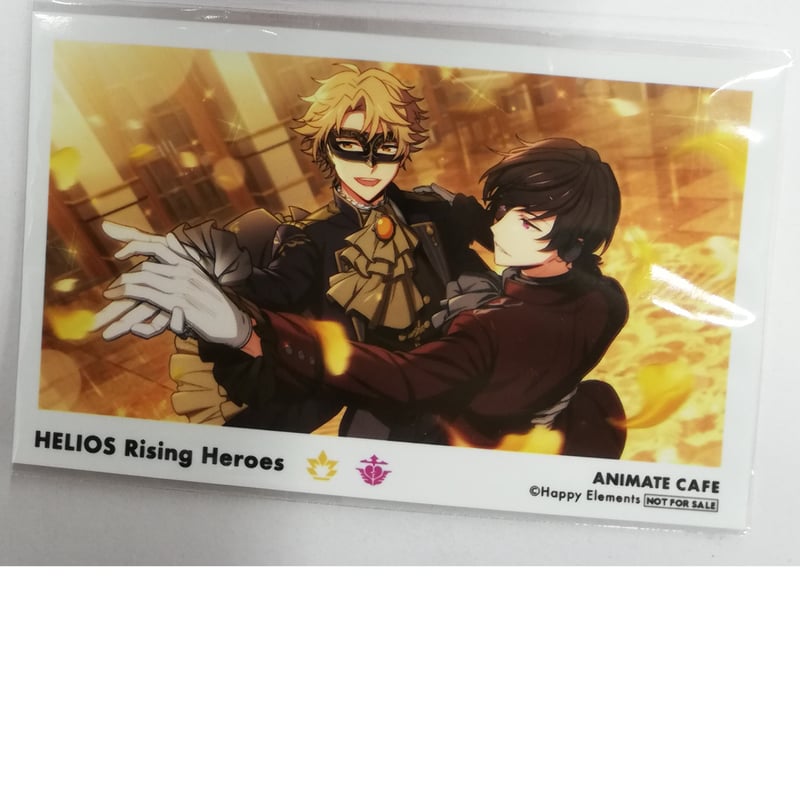 エリオスライジングヒーローズ アニメイトカフェ フォトカード