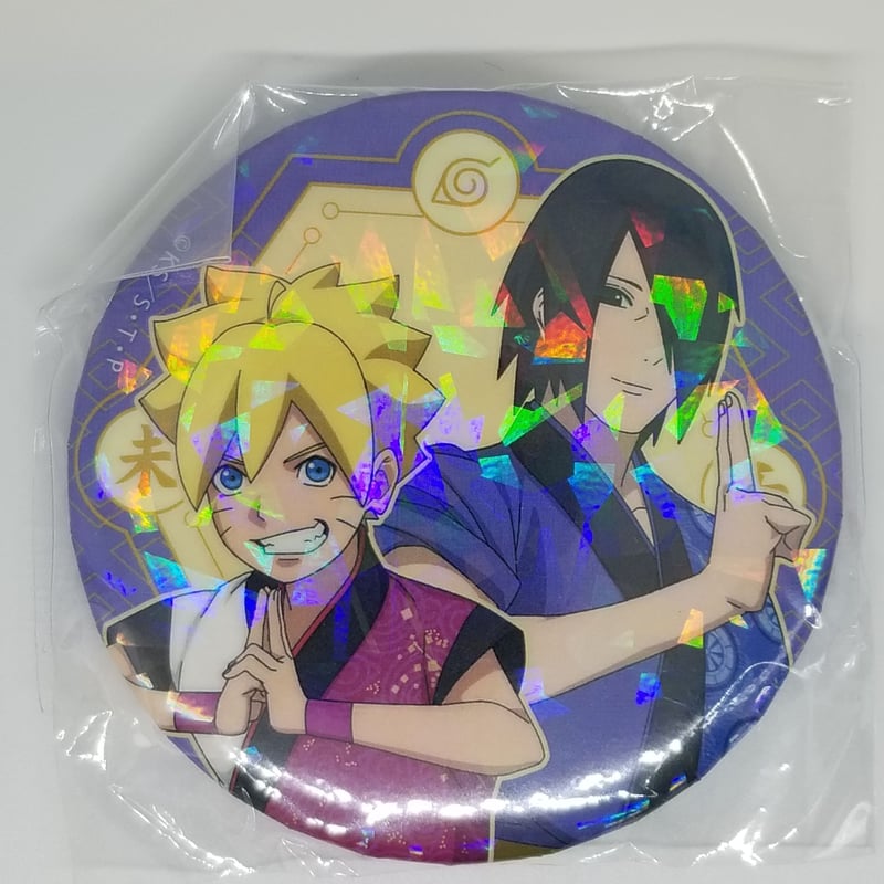 BORUTO NARUTO サスケ缶バッジ
