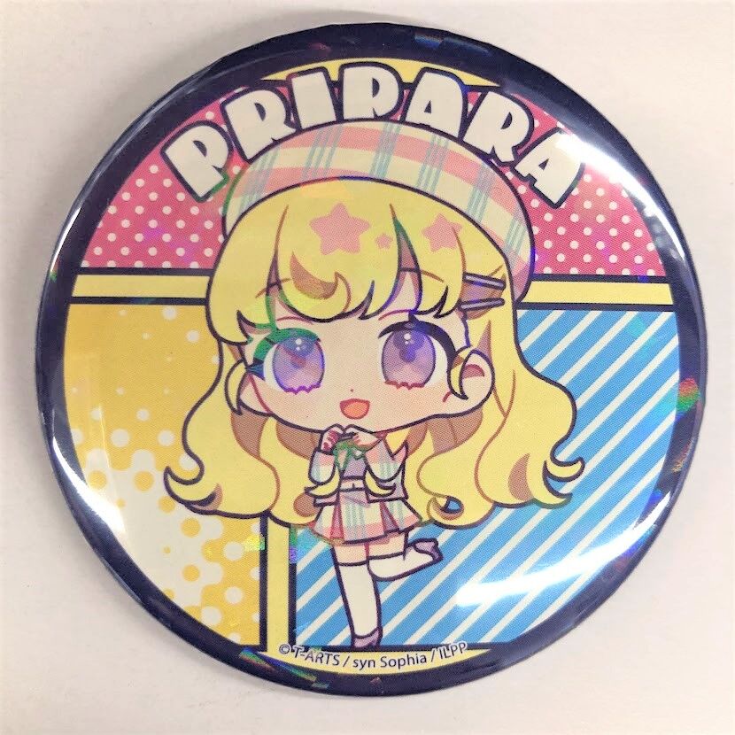 アイドルランド プリパラ 夢川ゆい 缶バッジ アイドルランドプリパラ 夢川ゆい グラフアートカフェ