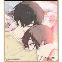仔縞楽々 『ハレルヤベイビー』　 カラオケの鉄人　ミニ色紙　　【BLグッズ】
