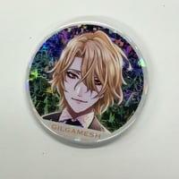 ファビュラスナイト　ギルガメッシュ　ホロ缶バッジ