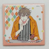 おげれつたなか『ヤリチン☆ビッチ部』 デジタルくじ 缶バッジ 鹿谷樹