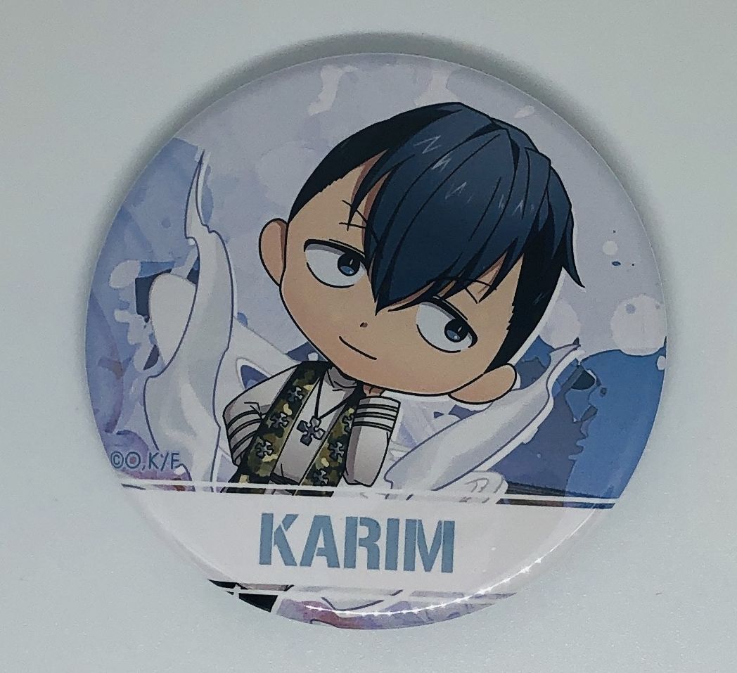 炎炎ノ消防隊 カリム・フラム 缶バッジ | K-BOOKS 池袋 2次元グッズ通販