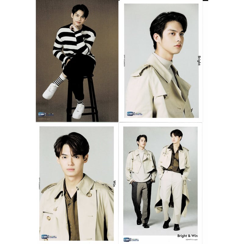 Bright Win 写真集 ポストカード付き Cp ポストカード サインつき