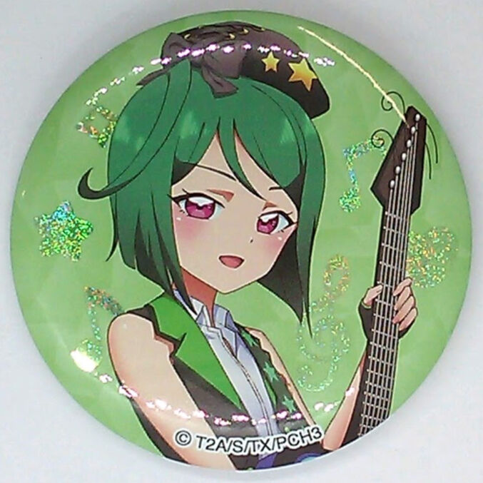 キラっとプリチャン 緑川さら（アップ） ダッシュストア 缶バッジ | K