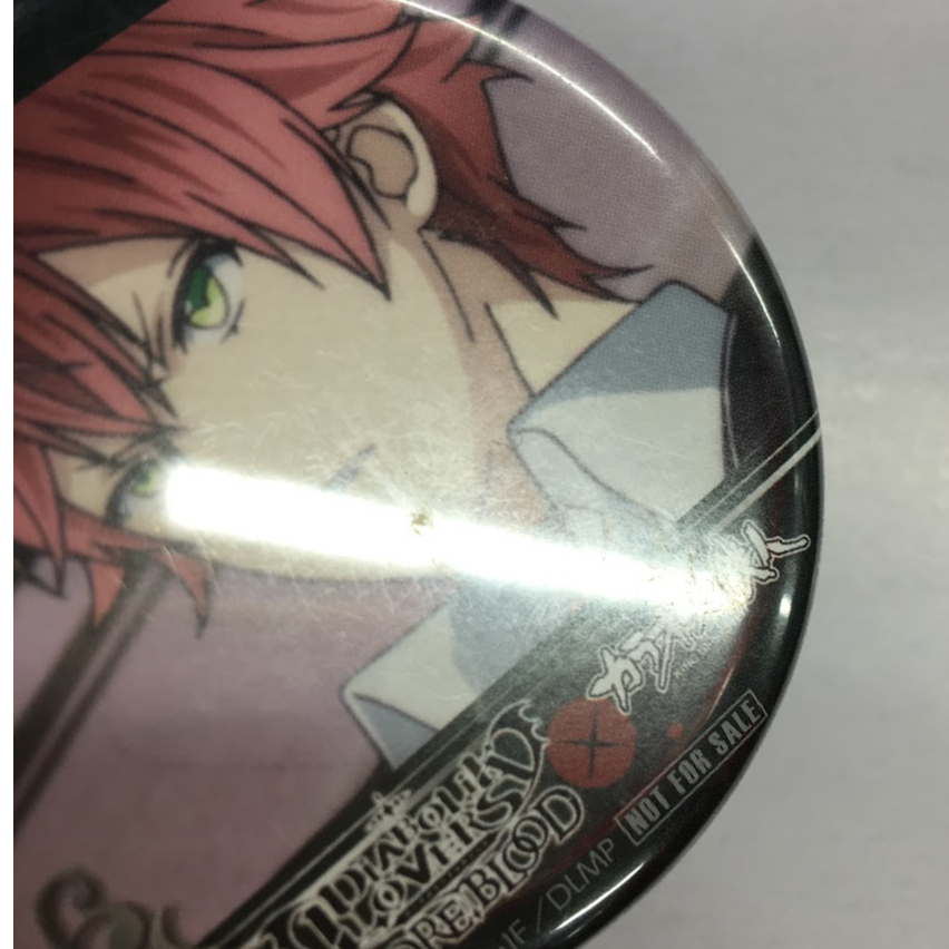 DIABOLIKLOVERS アヤト 缶バッジ 裏が全て画像2枚目の状態です キズ多数・裏サビ有】DIABOLIK LOVERS 逆巻アヤト 缶バッジ | K-BOOKS