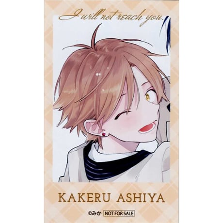 完売品　君には届かない。　みか 直筆サイン＆直筆メッセージ付き　キャンバスボード みか先生による直筆サイン入り！ 「君には届かない。」最新7巻の