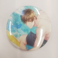 原神 アルハイゼン 原神カフェinソウル 韓国カフェ 75mm缶バッジ