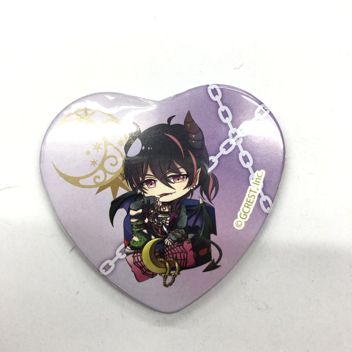 夢王国と眠れる100人の王子様 ラス ハート缶バッジ 夢王国と眠れる100人の王子様 ラス 缶バッジ | K-BOOKS 池袋 2次元