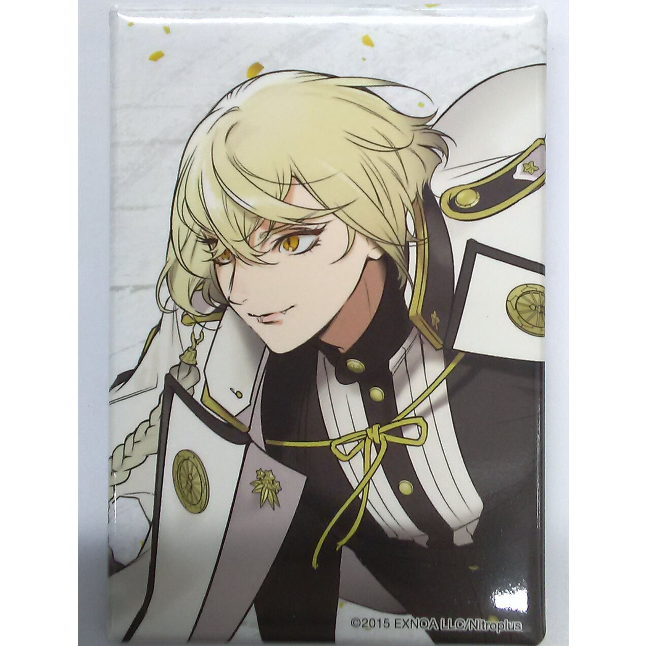 s*p様 刀剣乱舞 スクエア缶バッジ 極 髭切 2種セット original