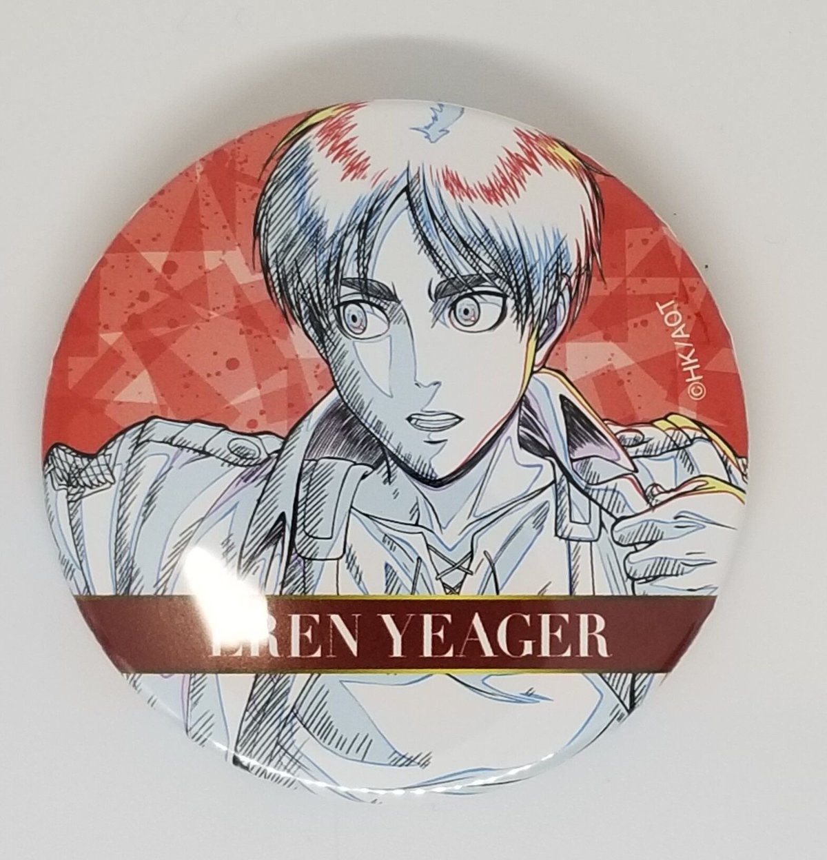 進撃の巨人 エレン・イェーガー 缶バッジ | K-BOOKS 池袋 2次元グッズ通販