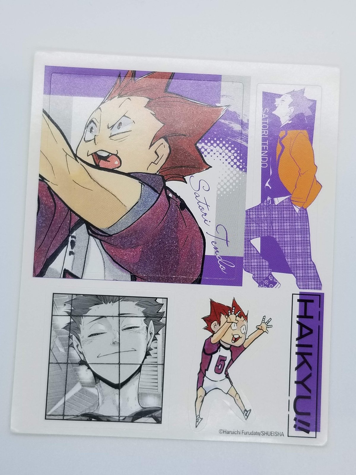 ハイキュー　牛島若利　天童覚　ジャンプショップ　365日ステッカー ハイキュー 牛島若利 天童覚 ジャンプショップ 365日ステッカー