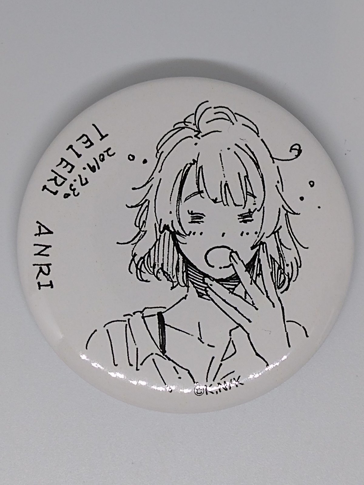 ブルーロック 帝襟アンリ カラオケの鉄人 缶バッジ 痛バッグ